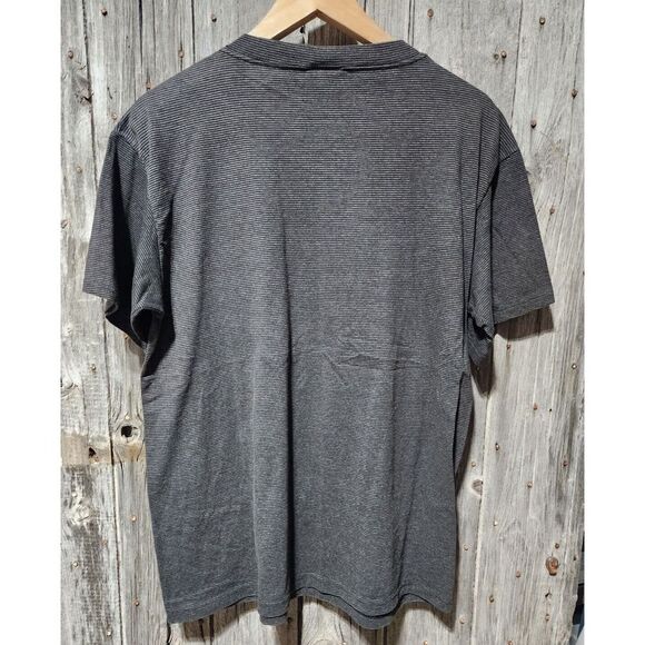 Vintage Kingstree Classic T-Shirt black striped WOLVES‎ single stitch Size L USA - Picture 2 of 5